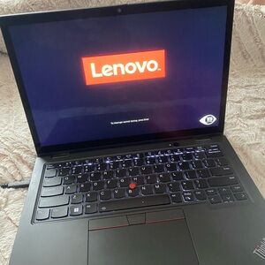 Lenovo Sleek Black Laptop